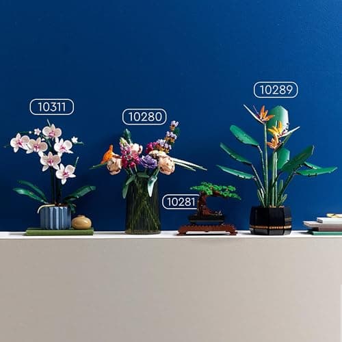 LEGO Botanicals L’Orchidée - Plantes ou Fleurs Artificielles d'Intérieur pour Décoration de Maison - Loisirs Créatifs pour Adulte - Idée Cadeau pour Femme ou Homme 10311 - Image 7