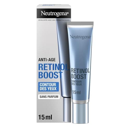 Neutrogena – Retinol Boost Eye Contour Anti-Aging Care (15 ml tube) – Facial treatment to combat signs of aging, fine lines and crow's feet - Image 3