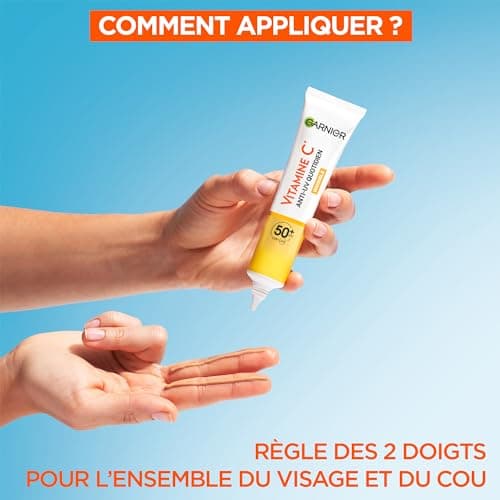 Garnier Vitamine C Anti-UV Quotidien Invisible SPF 50-40ml - Image 6
