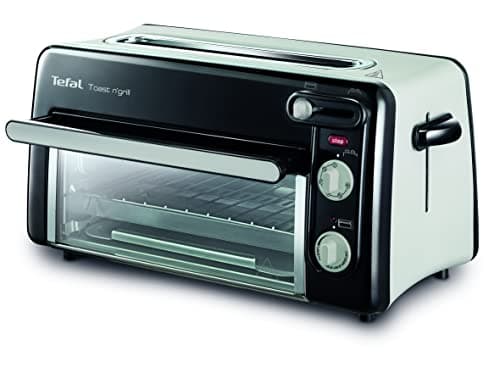 Tefal 2-in-1 Toaster & Mini Oven, Stainless Steel, Long Toaster Slot with Lid, 6 Levels of Browning, Grill Temperature up to 210°C, Toast N Grill TL600810 - Image 3