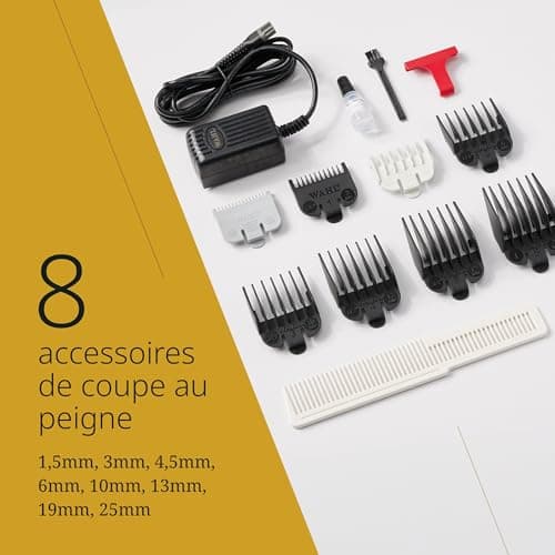 Wahl Cordless Magic Clip - Hair Clipper for Mixing, Red - Image 5