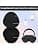 Hard Case Cover Case Compatible with Apple AirPods Max Wireless Bluetooth Headset (Black) - Image 4
