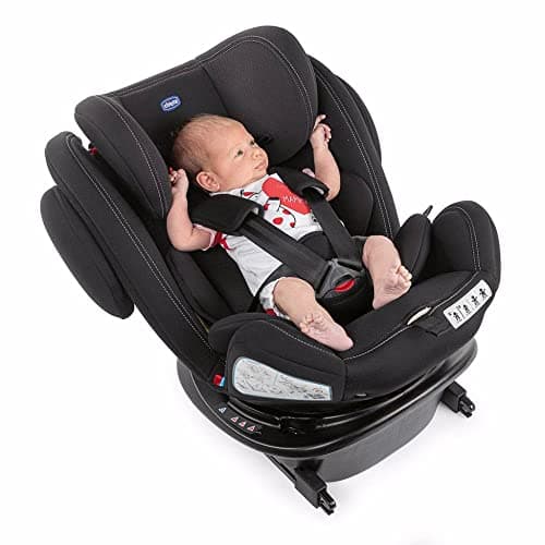 Chicco Unico Plus ISOFIX Baby Car Seat, 360° Rotatable and Tiltable 0-36 kg, Group 0+/1/2/3 0-12 Years, Swivel, Adjustable Headrest, Side Protection and Reducer - Image 4