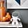 Splin Table Stand Compatible with Amazon Alexa Echo Dot (4th and 5th Generation) Smart Speaker and Apple HomePod Mini, Mr. Bill (White) - Image 3