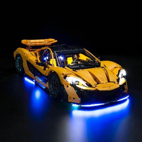 LED Lighting Kit for Lego Technic 42172 McLaren P1, Decorative Lighting Kit, Creative Toy, Standard Version (No Model) - Image 3