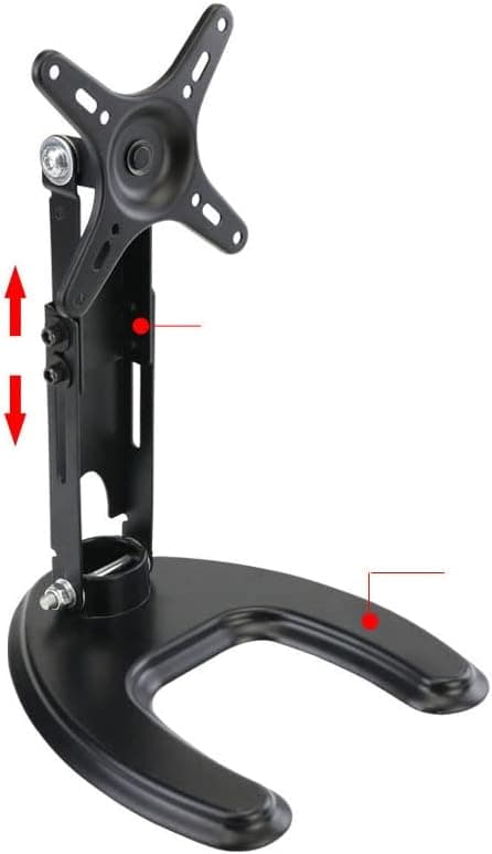 Für Amazon Echo Show 15 Halter 360° verstellbarer Aluminiumlegierung Wandklappbare Teleskopstütze Sie Ihre Echo Show 15 Einfach nach vorne Oder zurück, um den Blickwinkel zu verbessern (Schwarz) A364 - Image 1
