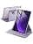 JETech Rotating Case for Samsung Galaxy Tab S10 Lite/S10 FE/S9 FE 10.9 Inch/S9 11 Inch with S Pen Holder, 360 Degree Rotation Stand Case Cover Transparent Back (Lavender) - Image 2