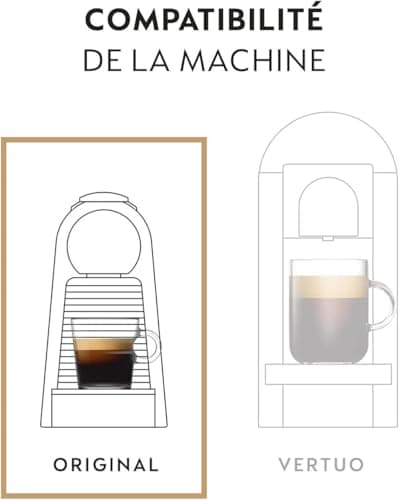 Nespresso Inissia Black Delonghi Original Coffee Machine - Bundle Top Selection Ispirazione 100 Capsules - Image 5