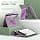 MoKo Universal Case for 6 Inch 6.8 Inch 7 Inch Kindle eReaders Fire Tablet - Kindle/Voyaga/Lenovo/Sony Kindle E-Book E-Reader Tablet, PU Case with Adjustable Stand and Hand Strap, Purple Gold Marble - Image 5