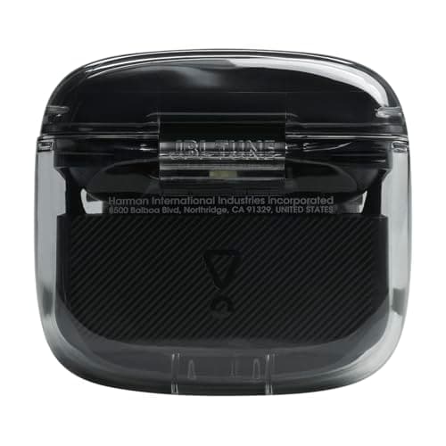 JBL Tune Flex Ghost Edition, Écouteurs sans fil Bluetooth, Son Pure Bass JBL, Réduction de Bruit Active et Smart Ambient, jusqu'à 32h d'autonomie, 4 micros et résistance IPX4, Black Ghost - Image 5