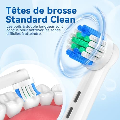 Replacement Brush Heads Compatible with Oral B, 16 Replacement Brush Heads for Oral-b,Precision Brush Heads for Pro Smart Vitality Genius Triumph Teen Kids - Image 5