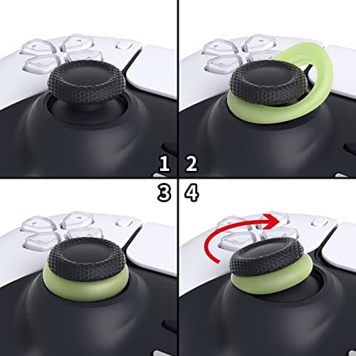 playvital 6pcs Precision Rings Precision Rings for ps5 BuffeRings Aim Assist Motion Control for ps4/Xbox X S/Xbox One/Xbox 360/Switch Pro/Steam Deck,Analog Stick Accessories for ps5 - Image 5