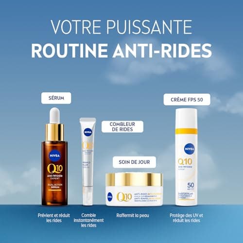 NIVEA Q10 Expert Anti-Wrinkle Treatment Targeted - Forehead, Eyes, Lips, Chin - Firms - Effective In 5 Minutes - Q10 & Bioxifill Peptides - All Skin Types - 15ml - Image 7