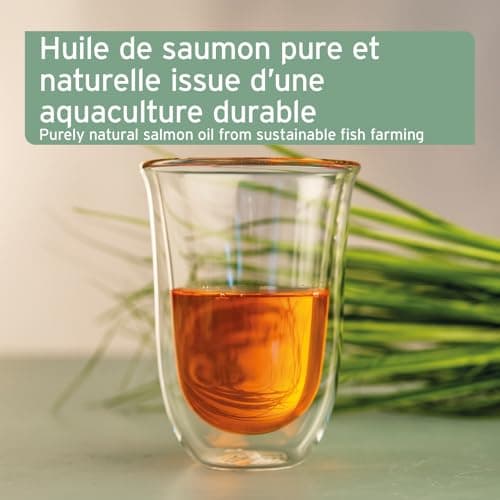 AniForte Salmon Oil for Dogs 1 Litre - Natural Fish Oil from Norway Rich in Omega 3 & 6, Barf Supplement for Dogs Without Additives, Food Supplement - Image 4