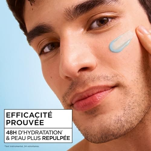 GARNIER - Hyaluron - Crème Sorbet Hydratante Repulpante Fresh et Plump - Crème Visage à l'Acide Hyaluronique + Niacinamide - Peau 83% Plus Rebondie et 100% Plus Lisse - Tous Types de Peaux - 85 ml - Image 5