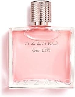 Azzaro Pour Elle - Eau de Parfum pour Femme - Florale, Boisée et Fruitée - Parfum Gourmand - Accords de Citron, Rose et Bois de Santal - Spray Vaporisateur - 100 ml