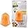 Ferplast Jouet Chien, Distributeur Croquettes ou Friandises, en Caoutchouc Naturel Durable à Mâcher, Arôme de poulet, Rebondissant, Lancer et rapporter, CRAZY BELL Jouets pour Grand Chien, Orange - Image 2
