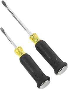 Klein Tools 85442DD Demolition Screwdriver Set with Keystone Bits 1/4" and 5/16" (2 Pieces)
