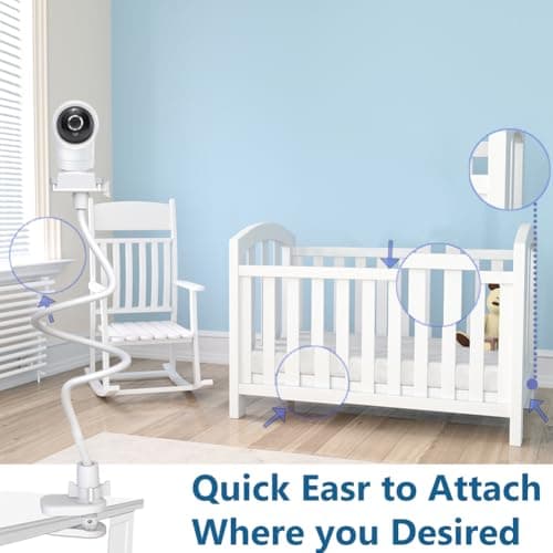 Baby Monitor Stand for Vtech VM924/901/928HD/7766/7764/5766HD/5764HD/5755/5263/5754HD, For Leapfrog LF930HD/LF2936/LF925/LF915/LF920 - Image 5