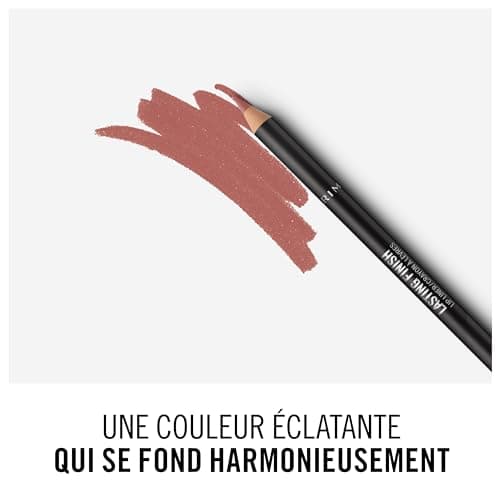 Rimmel Lasting Matte Lip Liner 760 90's Nude, crayons à lèvres, rouge à lèvres mat, crayon contour lèvres - Image 7