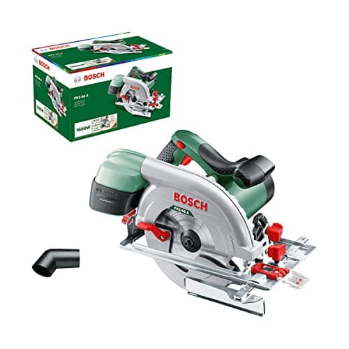 Bosch Scie circulaire PKS 66 A (sciage précis du bois, 1600 watts, profondeur de coupe max. 66 mm, dans une boîte) - Image 2