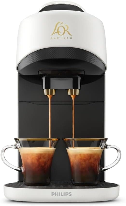 Philips L'OR BARISTA Absolute Capsule Coffee Machine - 19 Bar System, Double Capsule Recognition, Enjoy Ice, Intensity Boost, Compatible with XXL Capsules, Satin White - Image 2