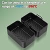 Air Fryer Accessory, For Ninja Foodi AF400EU AF300EU 9.5L, Air Fryer Pot for Instant Pot Dual Air Fryer, 2 Pieces Silicone Mould Air Fryer Accessories - Image 6