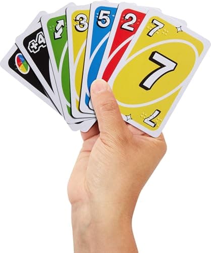 Mattel Games UNO Braille, Card Game with Cards Specially Designed for Blind or Visually Impaired Players, for the Whole Family, Children and Adults, JMK87 - Image 5