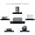 Compatible with Amazon Echo Dot, Support Echo Dot, Echo Dot Speaker Accessories (Echo Dot, Black, DD96), 1 Pack - Image 3