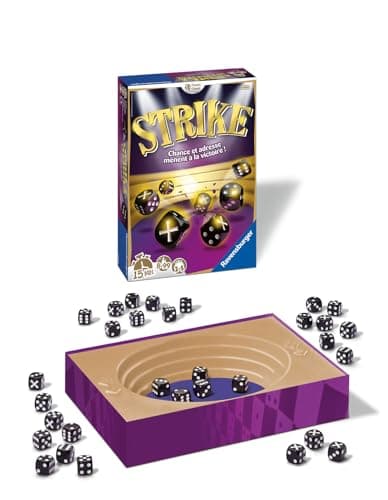 Ravensburger - Strike - Jeu d'ambiance - Jeu de dés - Famille ou Entre Amis - de 2 à 5 Joueurs - à partir de 8 Ans - Mixte - 26572 - Version française - Image 6