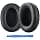 Replacement Ear Pads for HyperX Cloud Stinger/Cloud Flight/CloudX/Cloud II/Cloud III/Cloud Alpha/Cloud Core/Mix Headphones by MMOBIEL - Memory Foam and Protein PU Cushion - Black - Image 2