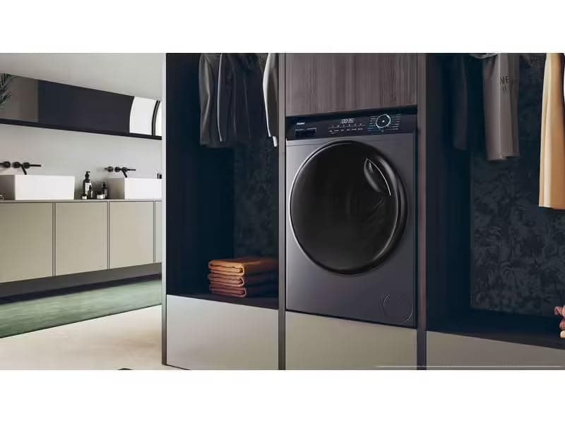 Haier HWD80‑B14939S8FR 8kg/5kg Front Washer Dryer, 1400rpm, 15 Programmes, Class D, Direct Motion Motor, White Finish - Image 6