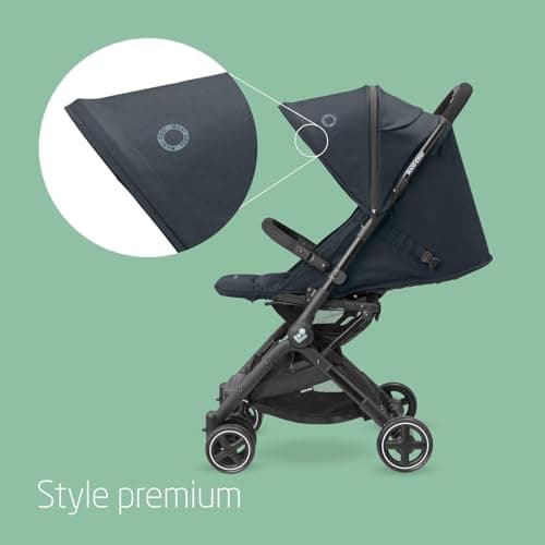 Maxi-Cosi Lara², Poussette Canne, 0-4 ans, 0-22 kg, Poussette Bebe Légère et Compacte, 3 Positions d'Inclinaison, Position Allongée, Pliage Automatique, Bandoulière, Essential Graphite - Image 6