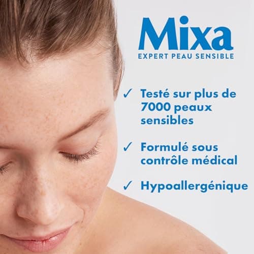 Mixa - Sérum Booster d'Hydratation Hyalurogel - Pour Peaux Sensibles Déshydratées - Hydratant 24h, Repulpant - À l'Acide Hyaluronique Pur, Vitamines B3 + B5 - Hypoallergénique - 30 ml - Image 8