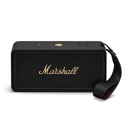 Marshall Middleton II Enceinte Bluetooth Portable Plus de 30 Heures d'autonomie, étanchéité IP67 - Noir et Laiton - Image 2