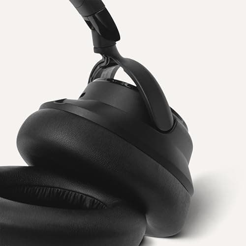 Amazon Basics Casque Hybride avec Réduction Active du Bruit, sans Fil, Circum-auriculaire, Bluetooth, Noir, Taille Unique - Image 4