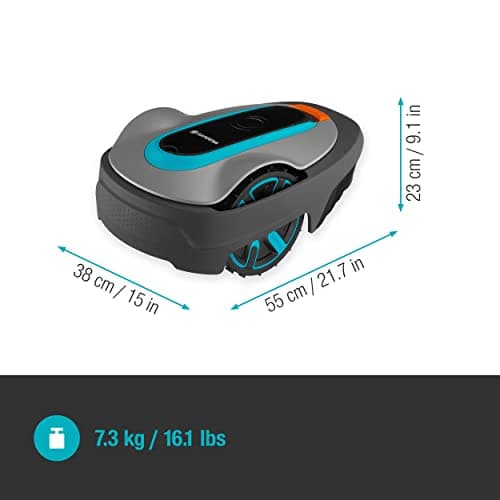 GARDENA SILENO city 250 | Robot Mower up to 250 m² - Mows in the rain and narrow passages, Bluetooth App, Frost Sensor, Very Quiet, Automatic - (15001-26), FR/NL-Version - Image 7