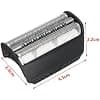 [Shaving Heads] Replacement 30B Razor Grille + Blade Compatible with Braun 3 Series SmartControl 7000/4000 5495 7505 7520 7650 197 195 199 197S 195S [Easy to Replace] - Image 4