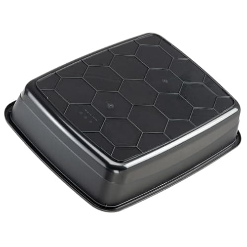 Ferplast Bac Litiere pour Chat, Maison de toilette pour Chat, Litière pour Animaux de Compagnie, avec Bords Hauts, 49,5 x 64,5 x H 14,5 cm, NIP 30 Grande Litière pour Chat, Noir - Image 8