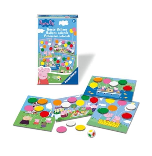 Ravensburger - Board game - Peppa Pig - Colourful balloons - Family board game - Observation and Luck - Ages 7+ - 2 to 4 players - 20853 - Image 5