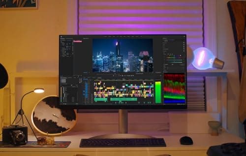 LG Ultrafine™ 32UQ850V-W.AEU 4K 32 inch PC Screen - IPS Panel UHD (3840 x 2160), 5ms GtG 60Hz, Display HDRTM 400, DCI-P3 98%, AMD FreeSync, Tilt, Height Adjustable, Portrait Mode - Image 7