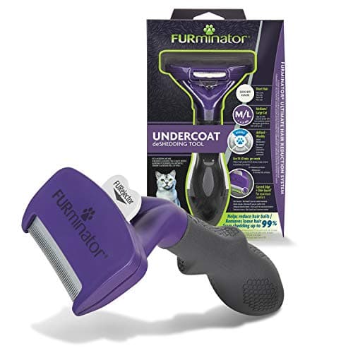 FURminator Undercoat deShedding Tool Cat L Short Hair - Image 3
