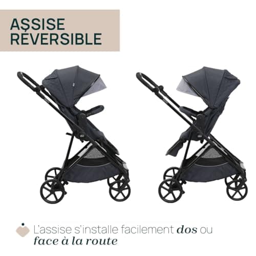 Chicco Trio Seety, Trio 3-in-1 with Stroller, Carrycot and Baby Car Seat 40-80 cm, Includes Seety Pushchair with Ultralight Frame, Modular System Lightweight and Compact, 0 Months - 4 Years - Image 6