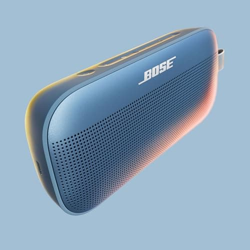 Bose SoundLink Flex (2e gén) Enceinte Bluetooth, Enceinte d’extérieur ultra-portable avec son haute fidélité, 12 h d’autonomie, Enceinte résistante étanche à l’eau, Bleu Crépuscule - Image 3