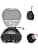 Sony WH-CH720N/WH-CH520 Headphone Case - Travel Protective Case for WH-CH720N/WH-CH520 Headphones - Black - Image 3
