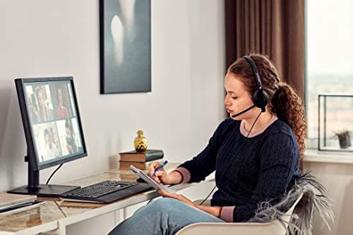 Sennheiser PC 3.2 Chat - Lightweight Wired Stereo Headphones with Adjustable Noise Cancelling Microphone - For Phone, Internet and E-Teaching - PC Headset - Gaming Headset for Gaming, Work and Study - Image 8