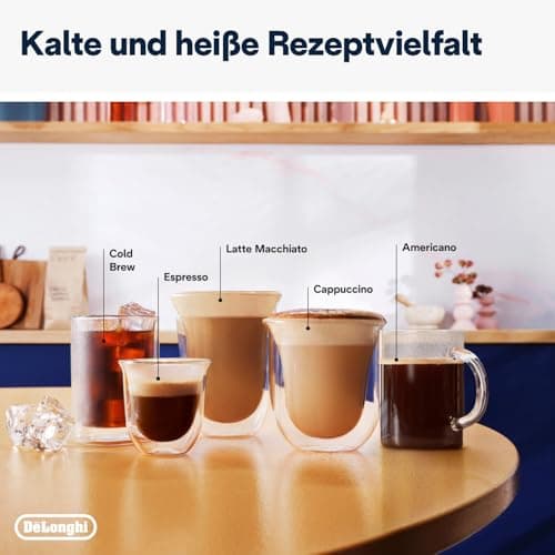 De'Longhi La Specialista Arte Evo EC9255.T Manual Coffee Bean Machine with Cold Brew Function, My Latte Art Manual Milk Frother, Includes Barista Kit, Temperature Control, 1450 W, Titanium - Image 4
