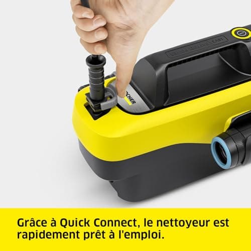 Kärcher OC 6-18 Medium Pressure Cordless Cleaner, Pressure: 24 Bar, Flow Rate: 200 l/h, Weight: 2.5 kg, Pressure Gun, Flat Jet Nozzle, Flexible, Compatible with Kärcher 18V Battery Not Included - Image 6