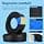 Replacement Ear Pads for Sony PlayStation 5 3D Pulse Wireless PS5 Headphones by MMOBIEL - Cooling Gel Pad - Replacement Ear Pads - Black - Image 4