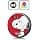 Head Case Designs Sous Licence Officielle Peanuts Snoopy Amusement du Personnage Vinyle Autocollant Peau Compatible avec Amazon Echo Dot (3rd Gen) - Peau uniquement Echo Dot (3rd Gen) n'est PAS inclus - Image 3